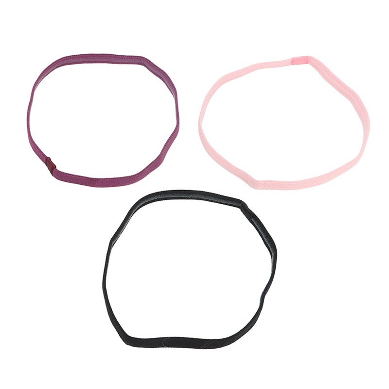 14PCS Workout Headband Polyester Cotton Non Slip Breathable Head Sweat