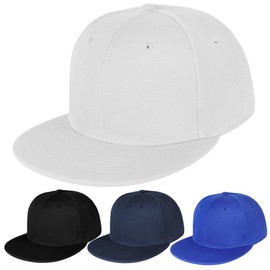 BSBUY Baseball Cap Unisex Leisure Baseball Cap Men Women Adjustable Cap Summer with Visor Sun Protection Sun Hats Baseball Cap Mesh Hats Sun Hat for Outdoor Fishing Running Golf Travel Camping, White