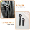 Leather Pulls, Zipper Sliders, Zipper Pulls, Total Length: 2.8 inches