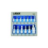 Laser 7497 Security Hex Socket Bit Set 1/4"D, 3/8"D, 1/2"D
