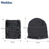 Bluelander Gorros para Invierno con Bufanda Hombre y Mujer, Conjunto