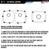 Premium Sink Clips-10 Pack Kit, Undermount Sink Clips, Sink Brackets,
