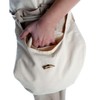 HEMAD Medieval Bag Waist Bag Cotton Model: Egil, beige