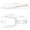 Syntrox Germany Stainless Steel Shovel for Kebab Grill Gyros Kebab