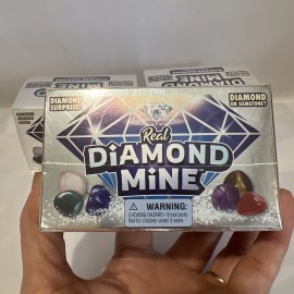 Lot Of 3  New Real Diamond Mine Dig It! Explore To Find the a Real GEM