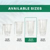 Klex 20 oz Clear Plastic Cups, 600 Pack Disposable PET