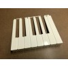 Unbranded Piano Keytops 1 Octave+C8 Key Tops, Repair, Crafts, Art Project