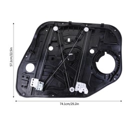 Slakerbe Front Left Window Regulator with Motor, 82471-D3011 82471-D3010 Power Window Regulator w/Motor fit for Hyundai Tucson 2016 2017 2018 2019 2020 2021