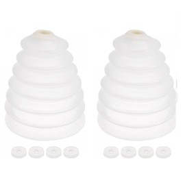 IONPSHG 2Pcs 130mm Rubber Drill Dust Cover Collector Dust Bowl for Drilling Saw Dust Collector,Multifunctional Drill Ash Bowl for Electric Hammer Impact Drill Ash Bowl Device Tool Accessories