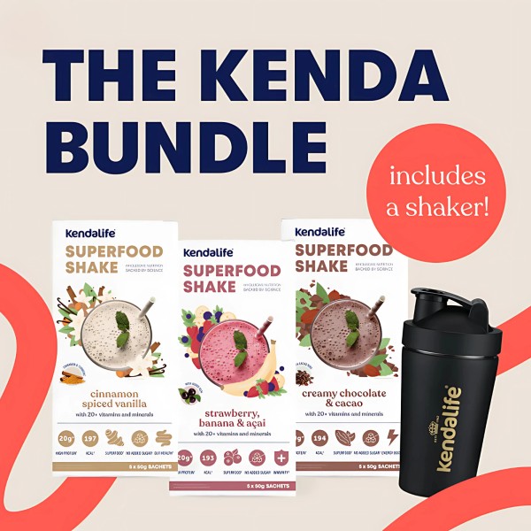 Kendalife by Kendamil Starter Bundle Protein Shakes – Includes FREE