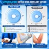 Waterproof Cast Cover for Shower Arm– Reusable Elastic Cast &