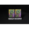 Realm Guard 100ct Textured TCG/MTG Art Card Sleeves (Melting Skull)