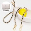 DFsucces Bag Handle Cover Leather Chain Strap Pair Repair Leather