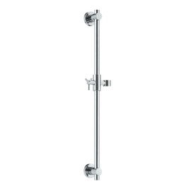 HammerHead Showers® Solid Metal 27.5 Inch Shower Slide Bar for Hand Held Shower Heads, Chrome | Adjustable Height Showerhead with Hose Rail System | Easily Adjust Height & Angle of Handshower
