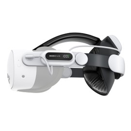 BOBOVR E3 Pro Battery Strap Accessories for Meta Quest3/3S,10000mah Hot Swappable Fast Charging Battery and 3.5mm Audio Expansion