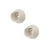 Swish Romantica 28mm Wooden Curtain Pole Recess Brackets, 1 Pair,