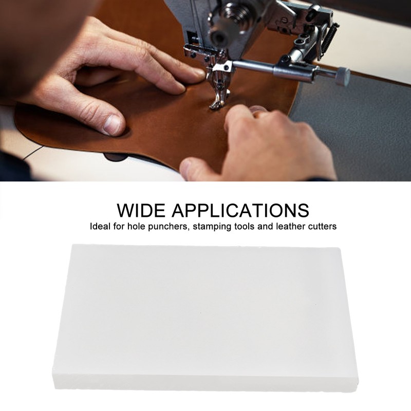 Leather Punch Mat Cushioning Noise Reduction Tear Resistant PP Hole