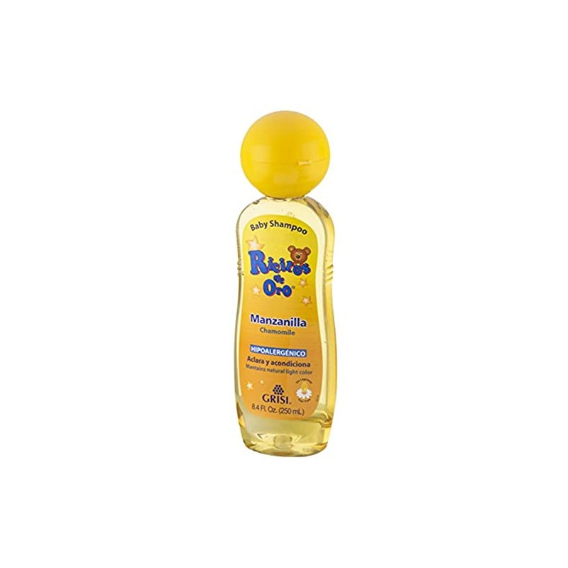 Grisi Ricitos de Oro Hypoallergenic Chamomile Shampoo - 8.4 Oz.