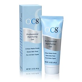 OC Eight Professional Mattifying Gel: Oil Control Mattifier Formula for Face - 1.6 Ounces