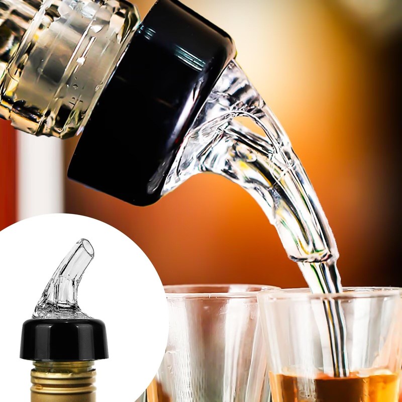 Measure Pourer Drinks Wine Cocktail Beverages Dispenser,Automatic Measured Bottle Pourer