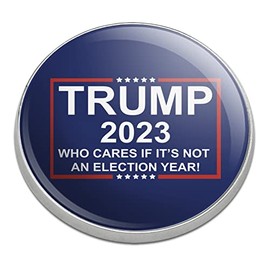 GRAPHICS & MORE Trump 2023 Golfing Premium Metal Golf Ball Marker