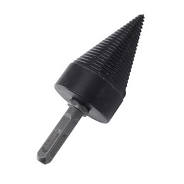 Firewood Splitter Drill Bit, Firewood Log Splitter Labor Saving with 3 Drilling Handles for Home (50MM)