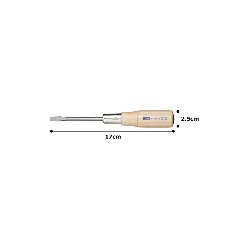 TONE Penetration Screwdriver MD-075 (−)0.7×5.5