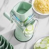 BSFRNF 5 In 1 Rotary Cheese Grater Vegetable Slicer for