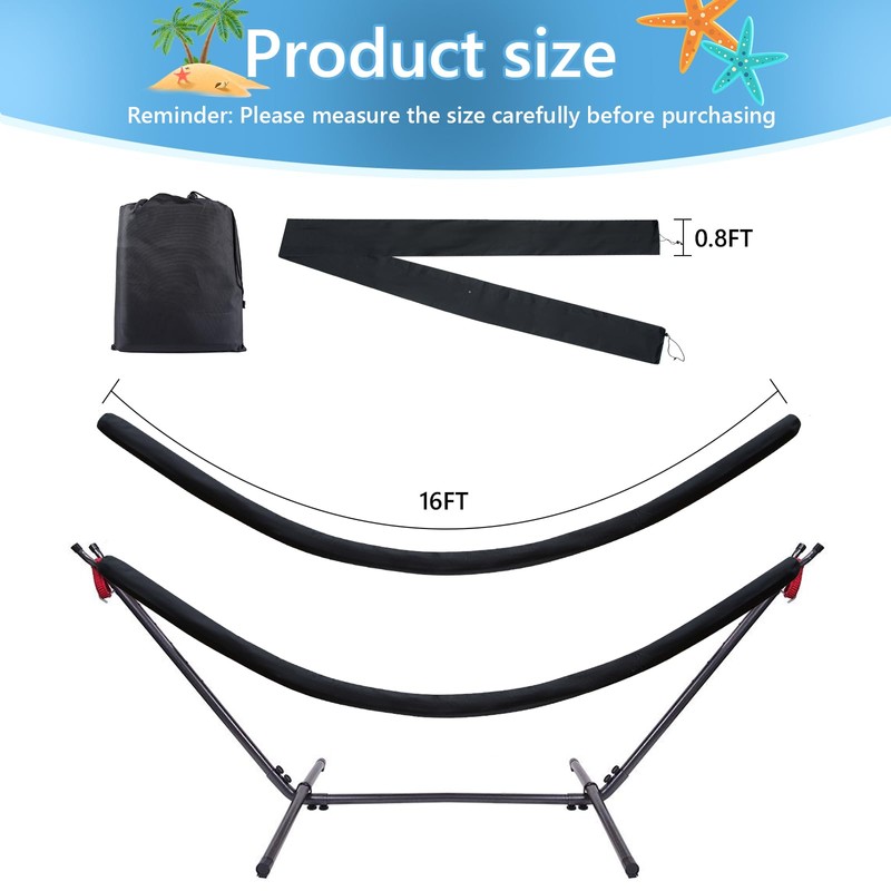 Mebiosi Hammock Cover Waterproof Hammock Sleeve Protector,16 ft Lightweight and