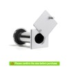 Peephole Security Cap Set, Home Door Viewer Cover with Self-Adhesive