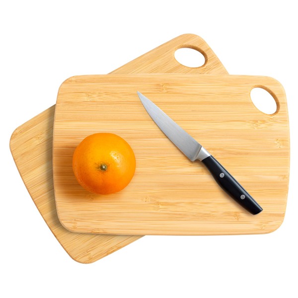 ORIDOM Bamboo Cutting Board Wood Chopping Board Double Sided Charcuterie