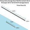 Heavy Duty Garage Door Support Reinforcement Strut Kit (Super Strut)