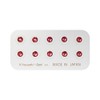 POWER JEWELRY 10 PCS Ear Urn Jewelry July Birthstone Color