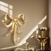 Bow Hook for Wall Decorative Bowknot Hook Gold Coat Hooks