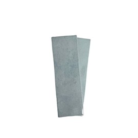 Tenedos TBLGRYD-2X8-NM Blue Grey 2.5x8 Ceramic Subway Wall Tile Handmade Look Glossy Glaze for Backsplash Kitchen, Bathroom Shower, Accent Wall (1 Piece)