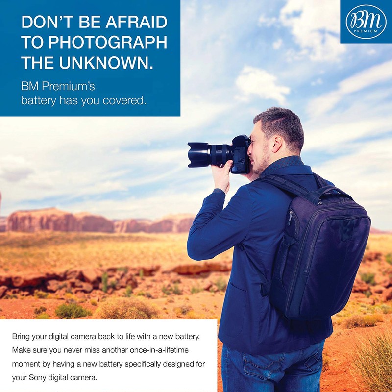 Big Mike's BM Premium NP-FH50 Battery for Sony Cyber-shot DSC-HX1