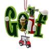 Golf Christmas Ornament 3.5 Inches
