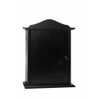 Wooden World Wooden Key Cabinet with Door and 6 Hooks