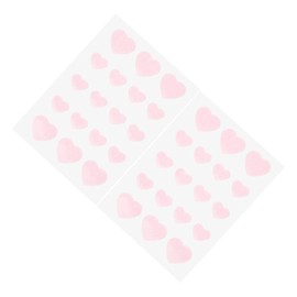 ORFOFE 2sheets Pimple Patches Hydrocolloid Technology for Treatment Heart Stickers for Daily Use Spot Care and Oily Skin