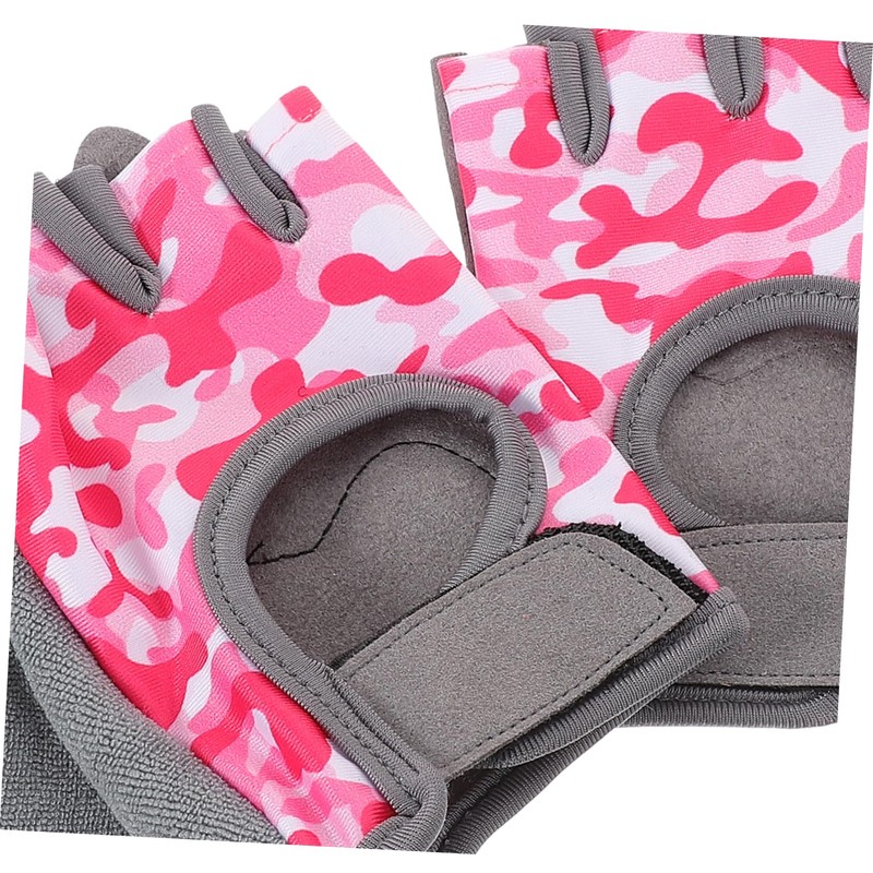 BESPORTBLE Warm Breathable Boys and Girls Gloves Half-Finger Bike Gloves