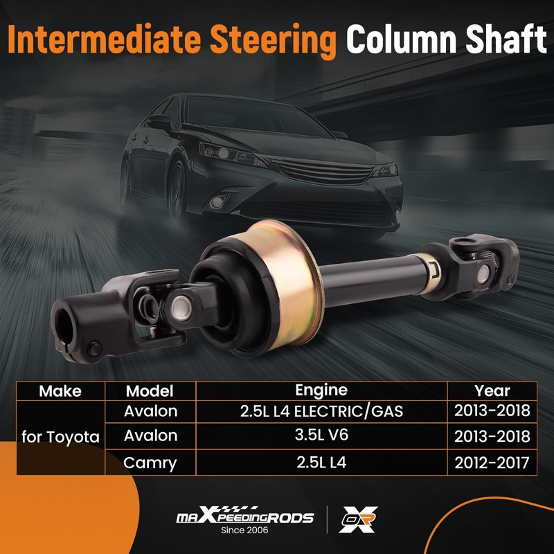maXpeedingrods Intermediate Steering Shaft Steering Column Shaft for Toyota Avalon