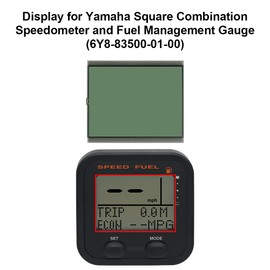 Display Compatible with Yamaha Marine Digital Network Multi Function Speed Fuel Guage 6Y8