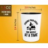 Acupuncturist Shot Glass 1.5oz - Poking pain away - Chiropractors
