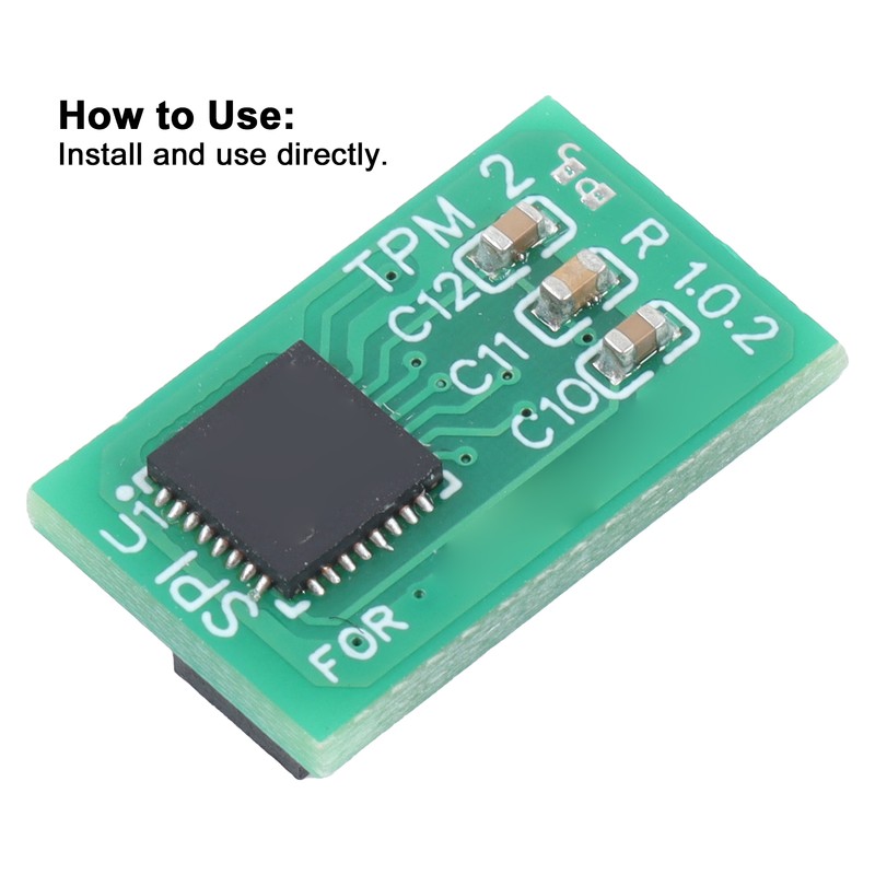 TPM2.0 Module 14 Pin SPI Remote Card Encryption Security Board