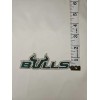 Unbranded Bulls Iron On Embroidered Patch