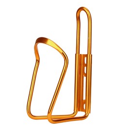 Bike Bottle Holder, Water Bottle Cage Aluminium Alloy Water Bottle Holder fit Bicycles, MTB, Baby Strollers, Wheelchair Gold 1PCS