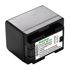 Kastar BP727 Battery for Canon BP-727 BP727 BP-718 BP718 and Canon VIXIA HF M50 HF M52 HF M500 HF R30 HF R32 HF R40 HF R42 HF R50 HF R52 HF R60 HF R62 HF R70 HF R72 HF R80 HF R82 HF R300 HF R400