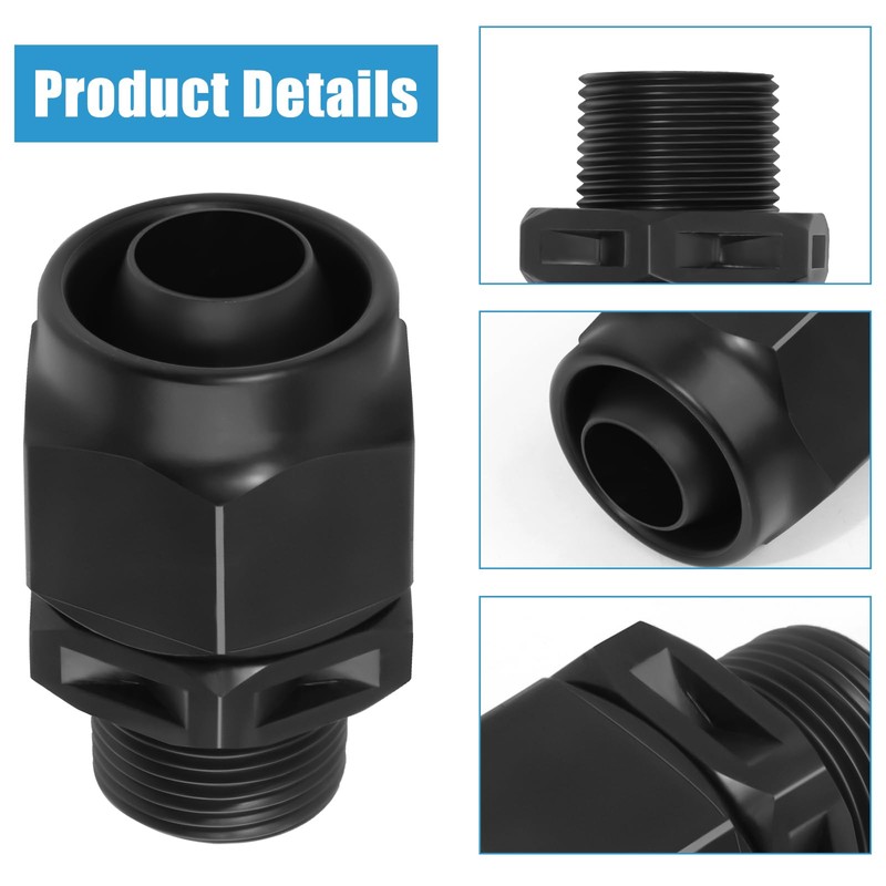 MEKILYN R0621000 Pool Spa Booster Pump Soft Tube Connectors Kit,