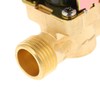 Brass Electric Solenoid Valve, 12V, 1/2 Inch, Water Control, Wear-Resistant,