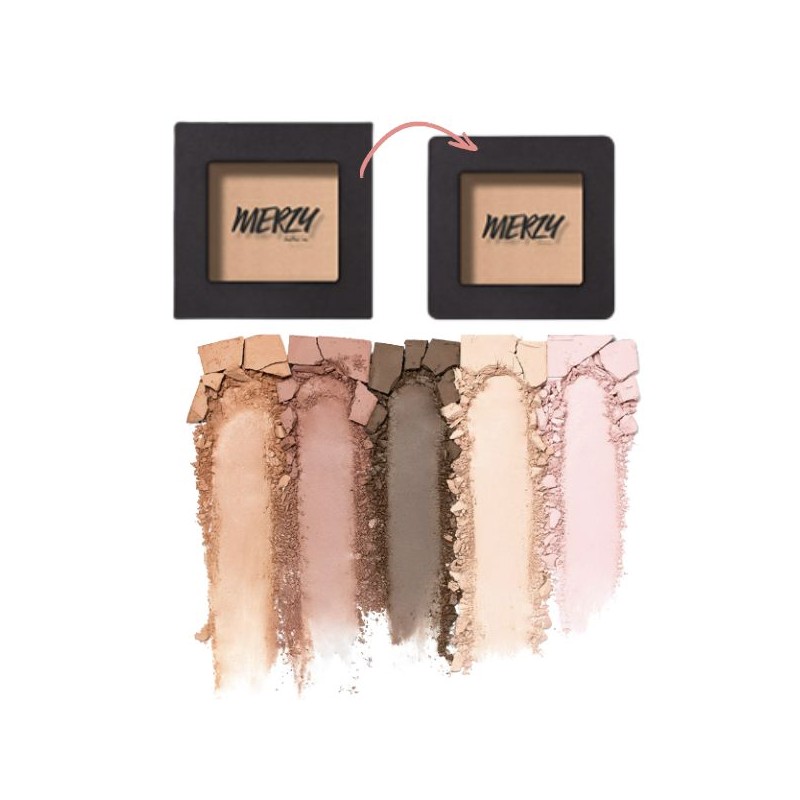 MERZY The First Eye Shadow 1.9~2.2g, Color:E3 JENNIFER BROWN